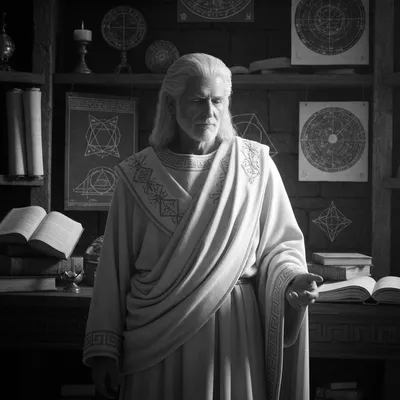 Illustration aristotle